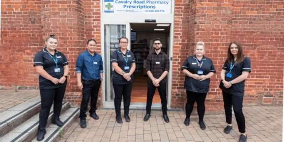 Photo of pharmacy staff